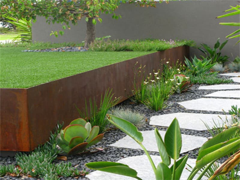 Nature Style steel edging For Garden Design